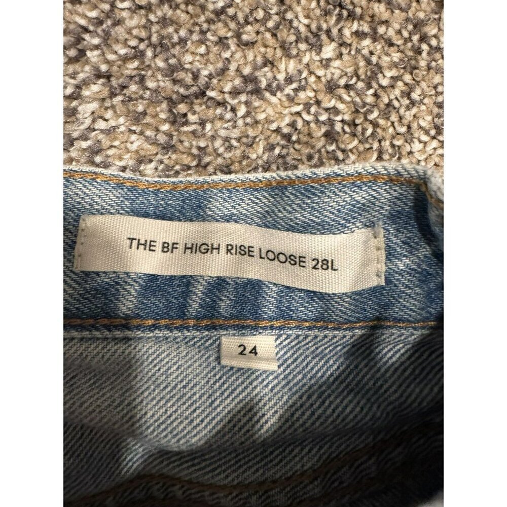 denim forum the bf high rise loose 28l Size 24 EUC - Picture 5 of 7